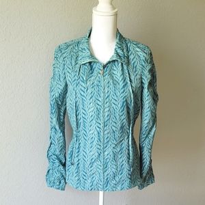 St John Knits Yellow Label Zip Jacket